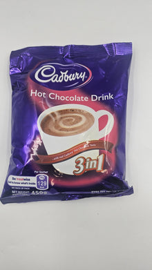 Cadbury Hot Chocolate 3in1 Powder - 450g