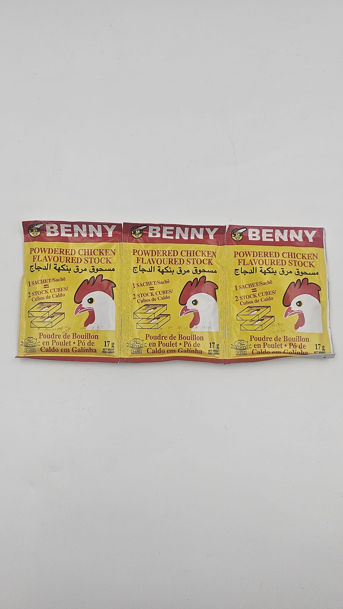 Benny Chicken Stock (3 Sachets)